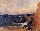 Rocky Coast by Paul Gauguin